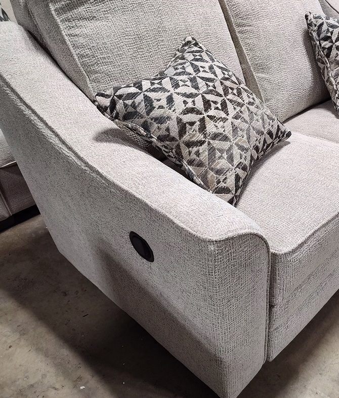 American Design Furniture by Monroe - Belair Reclining Sofa 3